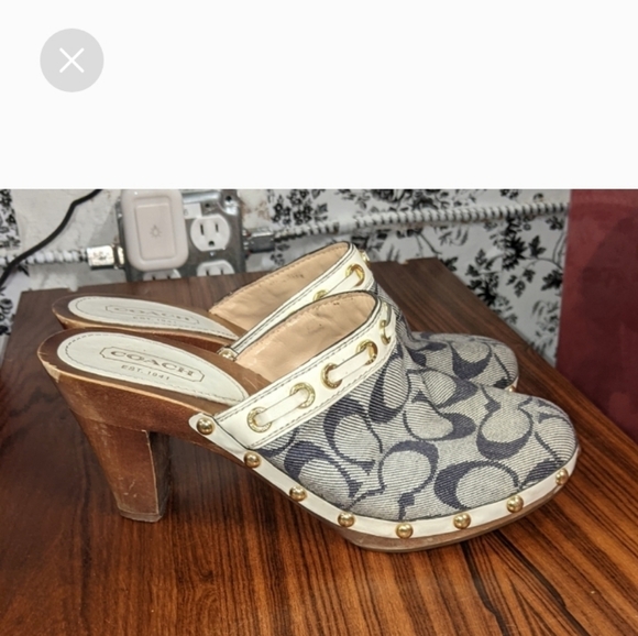 Coach Denim Clogg - Picture 5 of 7